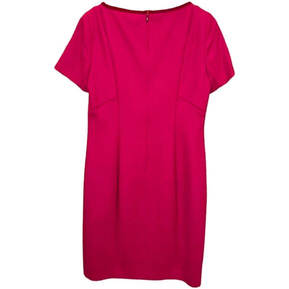 NWT Elie Tahari Red Jonas Wool Dress Size US 10 - Picture 4 of 14